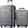 thumbnail image 2 of 2 Piece Luggage Set, 20"+28" ABS Lightweight Expandable Suitcase With TSA Lock And 360 Degree Spinner Wheels For Women Men Travel, 2 of 9