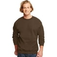 thumbnail image 1 of Hanes Ultimate Cotton Adult Crewneck Sweatshirt, M, Dark Chocolate, 1 of 1