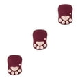 thumbnail image 4 of mmirethe Tapis de Souris de Jeu Protection Poignet Base Antidérapante Fond Sûr en Résine avec Support Poignet Unique DS-013 Rouge Vin 3Ensemble, 4 of 6