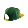thumbnail image 4 of Top Headwear Flat Bill Adjustable Snapback Cap - Green/Yellow, 4 of 4