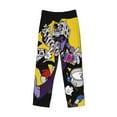 thumbnail image 4 of Devil Cuphead Mugman Men's Pajama Pants With Pockets Lounge Fashion Cozy Daily Sleep Pants Sleepwear, 4 of 8