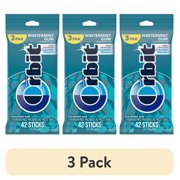 (3 pack) Orbit Wintermint Sugar Free Chewing Gum - 14 Count (3 pack - 42 Total Pieces)