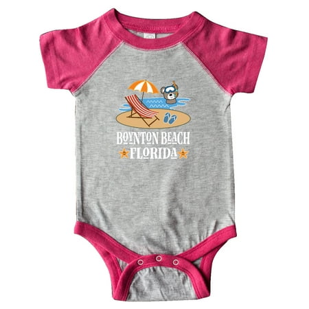 

Inktastic Boynton Beach Florida Vacation Gift Baby Boy or Baby Girl Bodysuit