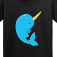 thumbnail image 4 of Inktastic Narwhal Youth T-Shirt, 4 of 5