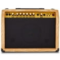 thumbnail image 2 of LyxPro 40 Watt Electric Guitar Amplifier | Solid State Studio Amp with 8â€ 4-Ohm Speaker, Custom EQ Controls, Drive, Delay, Â¼â€ Passive/Active/Microphone Inputs, Aux in & Headphone Jack - Natural, 2 of 15