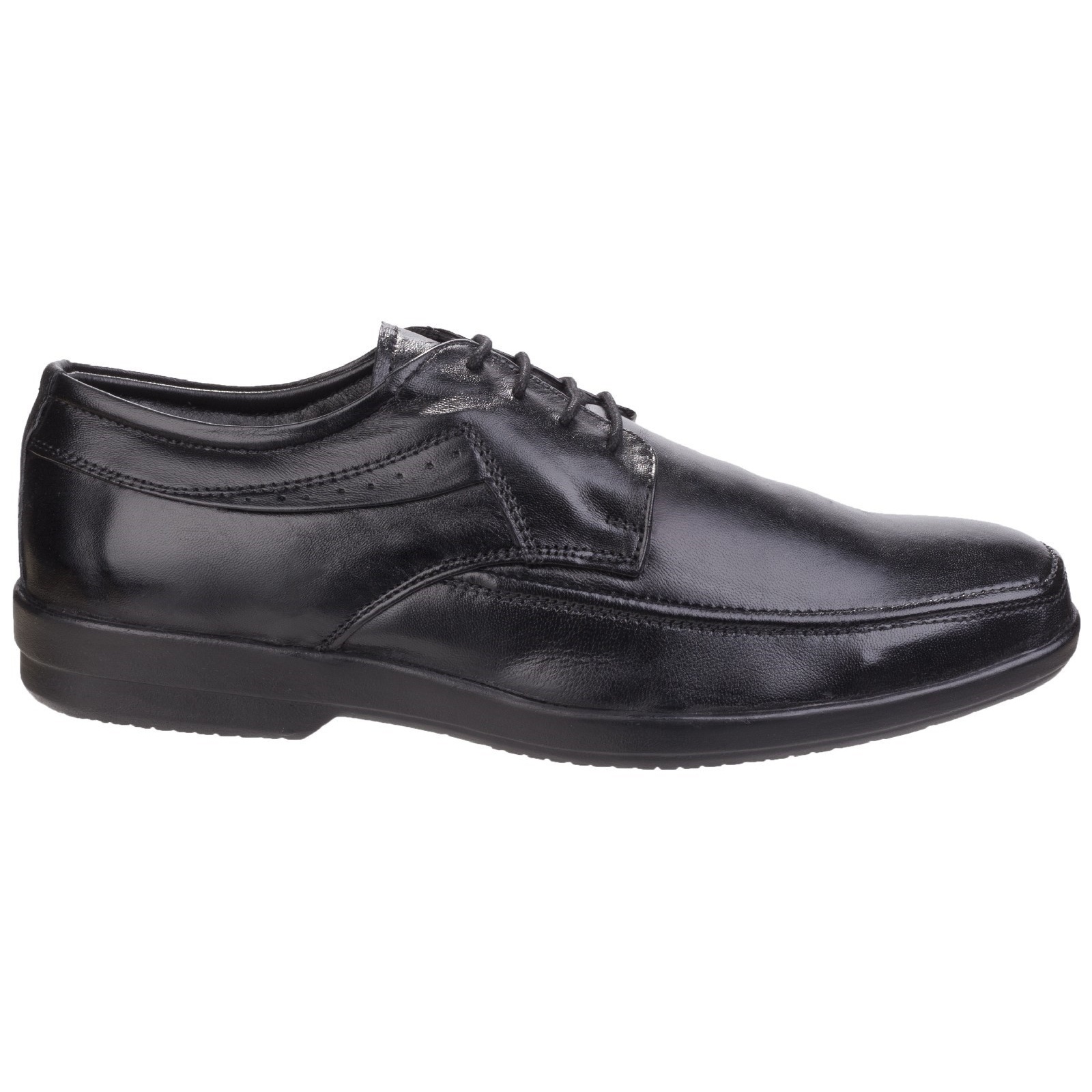 Fleet & Foster Mens Dave Apron Toe Oxford Formal Shoes - image 2 of 6