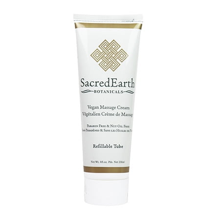 SacredEarth Botanicals Crème de Massage Végane - 236 ml (8 oz)