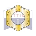 thumbnail image 3 of 1 3/8-12 Finished Hex Nuts | Grade 8 | Fine Thread | Steel | Zinc Yellow (Quantity: 50), 3 of 3