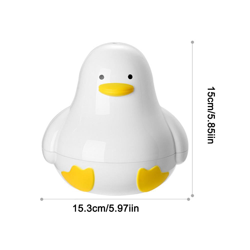 Egg Cooker, Microwave Egg Boiler for 4 Eggs, Adorable Cute Duck Microwave Egg Steamer, Handy Boiler Steamer Gadgets Cook Soft And Hard Boiled Egg,Boiled Egg Artifact for Quick And Easy Breakfast Prep