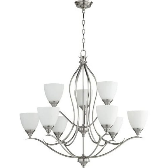 Quorum International 614-9 Flora 9 Light 29" Wide Chandelier