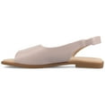 thumbnail image 3 of Journee Womens Brinsley Croco Texture Sling Back Flat Sandals, Widths Available, 3 of 10