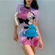 thumbnail image 1 of DisneyMinnie Mickey Mouse O neck Short sleeve ​Bodycon Dress 2022 Summer New Print Cartoon Fashion Sexy Ladies Beach Party DressL Gao Jinjia LED, 1 of 2