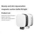 thumbnail image 3 of Magnetic Fill Light for Live Broadcast, Mobile Phone Ring Light, Mirror,Beauty Selfie Light,Compact Portable Light White, 3 of 10
