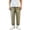 Khaki, variant on Hurxie Boys School Uniform Pant Pull On Pants Lightweight Thin Solid Color Casual Elastic Waist Black,7-8Years