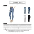 thumbnail image 2 of FashionMille Women Regular Ultra Slim Fit Skinny Denim Leggings Jeans High Waisted Jeggings Denim Jeans, 2 of 5