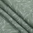 thumbnail image 4 of TWOPAGES 52"x63" Light Filtering Linen Botanical Artistic Drape Pinch Pleated Curtain for Bedroom, 1 Panel, Waves, 4 of 6
