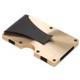 thumbnail image 1 of Card Holder Money Clip Metal Slim Wallet Aluminum Wallet Front Pocket Wallet, 1 of 10