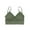 Green, variant on Penkiiy Sports Bras for Women Women Plus Size Bras Padded Seamless Sleepwear Yoga Bra Wireless Underwear Black Bras