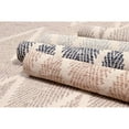 thumbnail image 3 of Pasargad Home Simplicity 5' x 8' Hand-Woven Cotton Aqua/Ivory Rug - All Ages, Indoors, 3 of 5