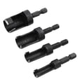thumbnail image 1 of Broca para carpintería 4x / Set Herramientas De Corte De De Conector De Broca De Vástago Para Taladro De Banco Negro, 1 of 7