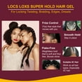 thumbnail image 6 of Stylo Locs Loxs Super Hold Hair Gel | Frizz Control for All Hair Types (16oz) - Unisex, 6 of 6