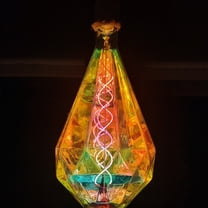 4W Water Drop Diamond Decorative LED Bulb – Irregular Shaped Light Bulb - USA