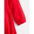 thumbnail image 3 of Wonder Nation Toddler Girls Knit Dress with Long Sleeves, Sizes 12M-5T, 3 of 3