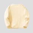 thumbnail image 4 of JTieacloth Hauts à Manches Longues pour Garçons pour Tout-Petits Enfants T-Shirt Décontracté à Col Rond avec Mignon Imprimé de Dessin Animé Doux Confortable Tenue Quotidienne École Décontractée Tailles 2-3 Ans, 4 of 6