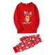 thumbnail image 1 of Pijamas Para Navidad Familia Pijamas A Juego Elk Print Tops + Pantalones EláSticos XBTCLXEBCO XXL;Mamá Rojo, 1 of 1