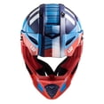 thumbnail image 4 of LS2 Helmets Gate Xcode Full Face Motorcycle Youth Helmet, Gloss Red & Blue (S), 4 of 4