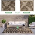 thumbnail image 4 of Outdoor Rug x Reversible Mats Outdoor Area Rug Plastic Straw Rug Geometric Rv Mat for Patio Camping Rv Picnic Backyard Deck Balcony Porch Beach Trailer ( ), 4 of 7