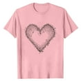 thumbnail image 5 of Fnnxeal Mens T-Shirts Casual Grahpic Short Sleeve Crew Neck Summer Pink Shirts for Men Size XL, 5 of 5