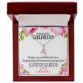 thumbnail image 1 of To My Girlfriend Your Special Alluring Ribbon Necklace Message Card, 1 of 7