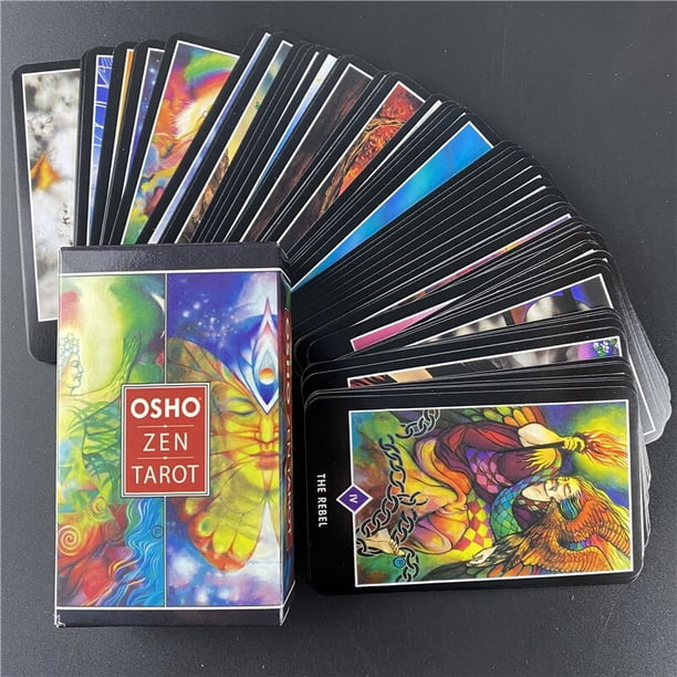 Baraja de cartas de Tarot para familias, juegos de mesa de adivinación del destino, juego de mesa de fiesta familiar, entretenimiento, nuevo qym unisex