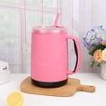 thumbnail image 1 of Mainstays 1.45 L Pink Plastic Sipper Mug, 1 of 3