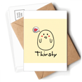thumbnail image 1 of Expression Adorable Cartes Postales d'Appetit Enveloppes Cartes Vierges pour Envoi, 1 of 4