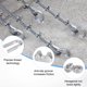 thumbnail image 2 of Uxcell 10-Pack Abrazaderas de Cable, Clip de Cable de Acero Inoxidable M2, Perno en U, Sujetador de Abrazaderas de Cable, 2 of 6