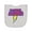 AC-Heather Grey, variant on Inktastic These Fools Put My Cape on Backwards&reg; Superhero Newborn Bib