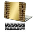 thumbnail image 1 of KSK KAISHEK Compatible MacBook Pro 14" Case 2021/2022/2023 Release Model M2 A2779 A2442 M1, Plastic Hard Shell Cover + Black Keyboard Cover, Golden A 16, 1 of 5
