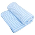 thumbnail image 1 of 1 UNID CORAL FLEECE Toalla de baño Espesado Playa Toalla Ancha Stripte Soft Ducha Toalla, 1 of 6