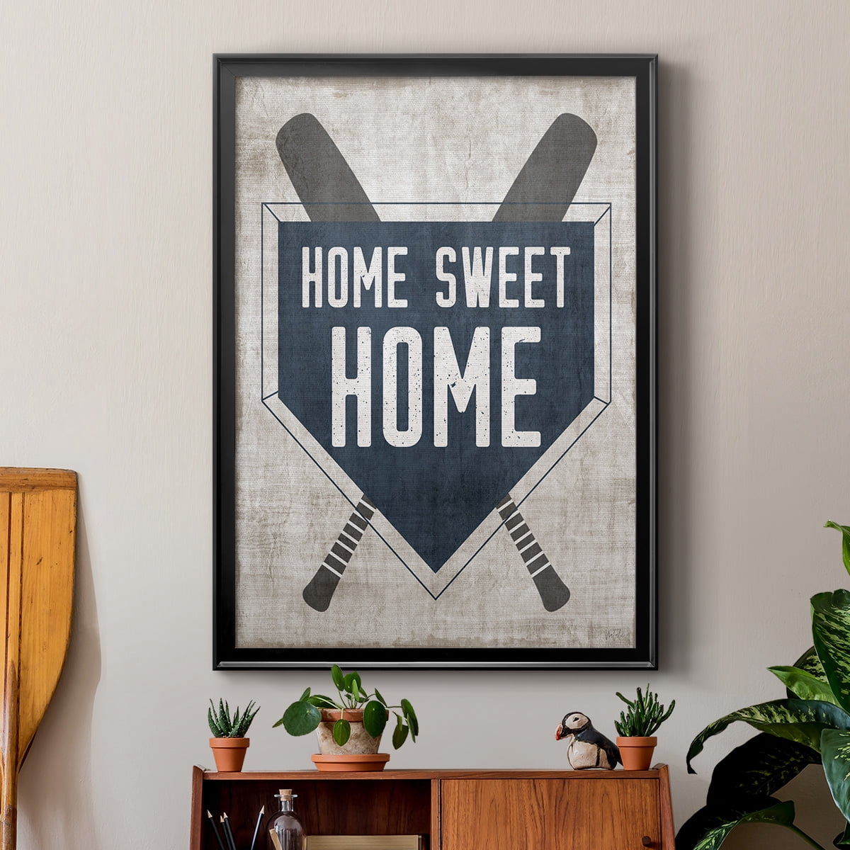 Home Sweet Home Base Premium Framed Print - Ready to Hang
