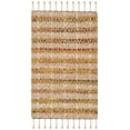 thumbnail image 2 of SAFAVIEH Cape Cod Valery Striped Area Rug, Gold/Natural, 3' x 5', 2 of 11