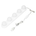 thumbnail image 1 of Portable Makeup Light, PC ABS Portable Led Vanity Lights 3 Color Temperature Easy Install  for Dressing Room, 1 of 7
