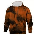 thumbnail image 4 of Men's Hoodies Pullover Hoodies Sweatshirts Modern Tie Dye Hoodie Casual Fall Winter, 4 of 4