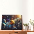 thumbnail image 6 of 12x16 inch Paintings Wall Decor Solar System Cosmic Planet Poster,Man Cave,Campus Library,Cafes Wall Decor Art Prints Canvas,Gifts For Planetary Enthusiasts,Cafes,Lounge,Man Cave,Living Room, 6 of 6