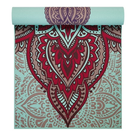 Gaiam Premium Reversible Yoga Mat Zara Rogue 6mm Walmart Com