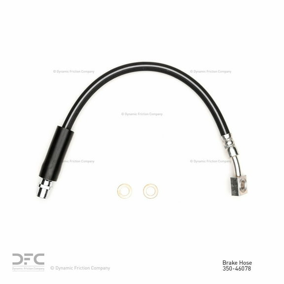 Rear Left Dynamic Friction Company Brake Line Hose 350-46078 For 2013-2019 Cadillac XTS