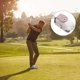 thumbnail image 5 of Naiovety Bolsa de almacenamiento de pelotas de golf, bolsa pequeña portátil de cuero PU para interior y exterior, contenedor de bolsillo para jardín, Golf Rosado Naiovety OD027413-03, 5 of 6