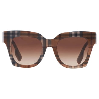 Burberry Women Havana Rectangle Sunglasses Burberry Sunglasses Women main image 2