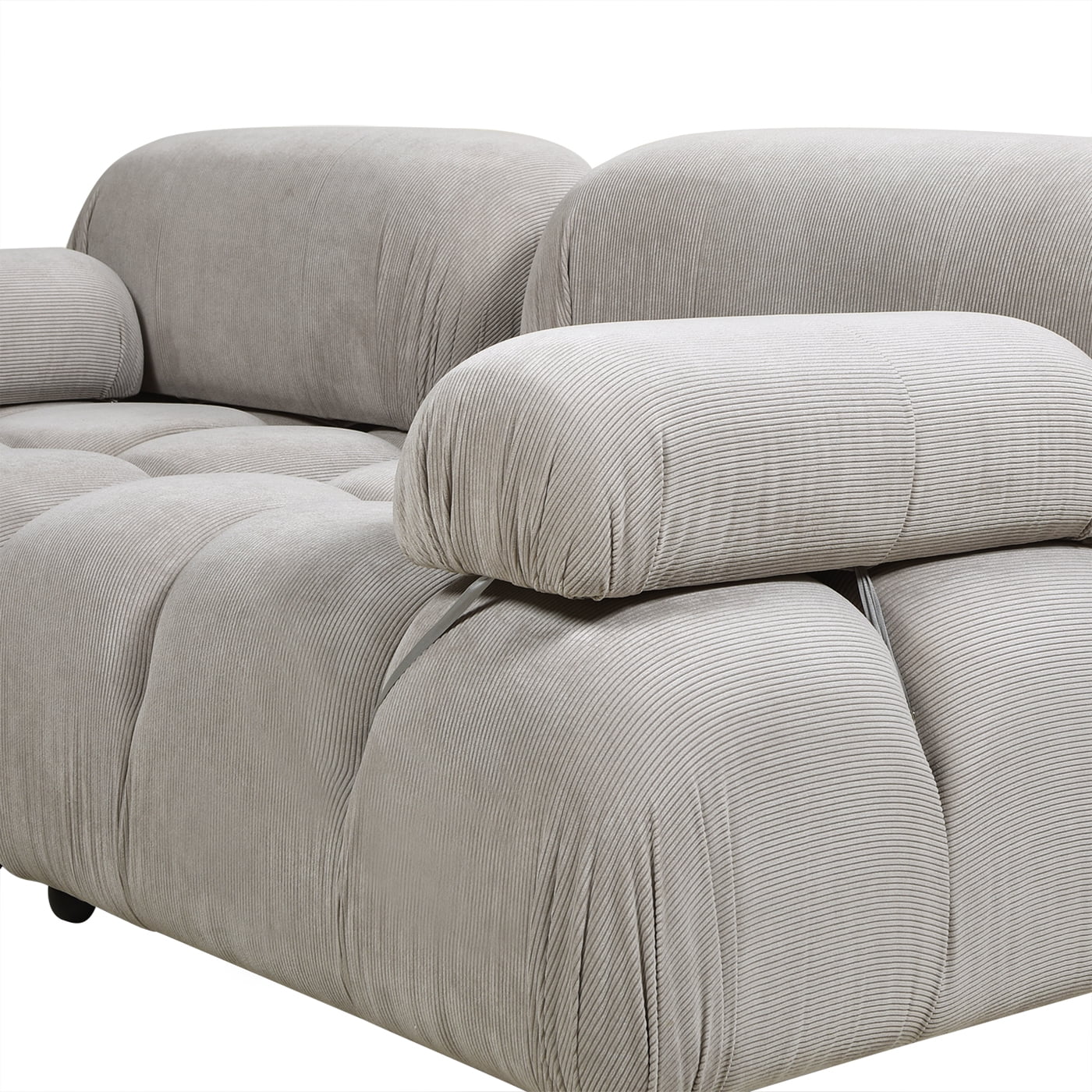 Jennifer Taylor Home Marcel Loveseat: Modular 2-Piece 72.5